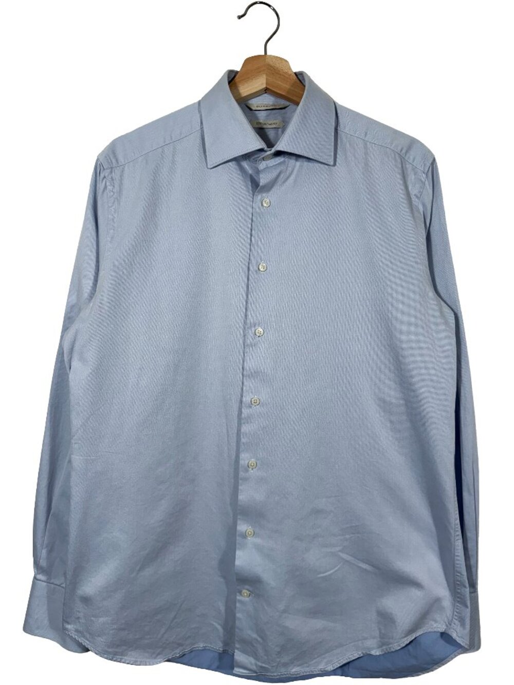 Suitsupply H5392 Two-Ply Italian Cotton Long Sleeve Oxford Shirt size 39-15 1/2